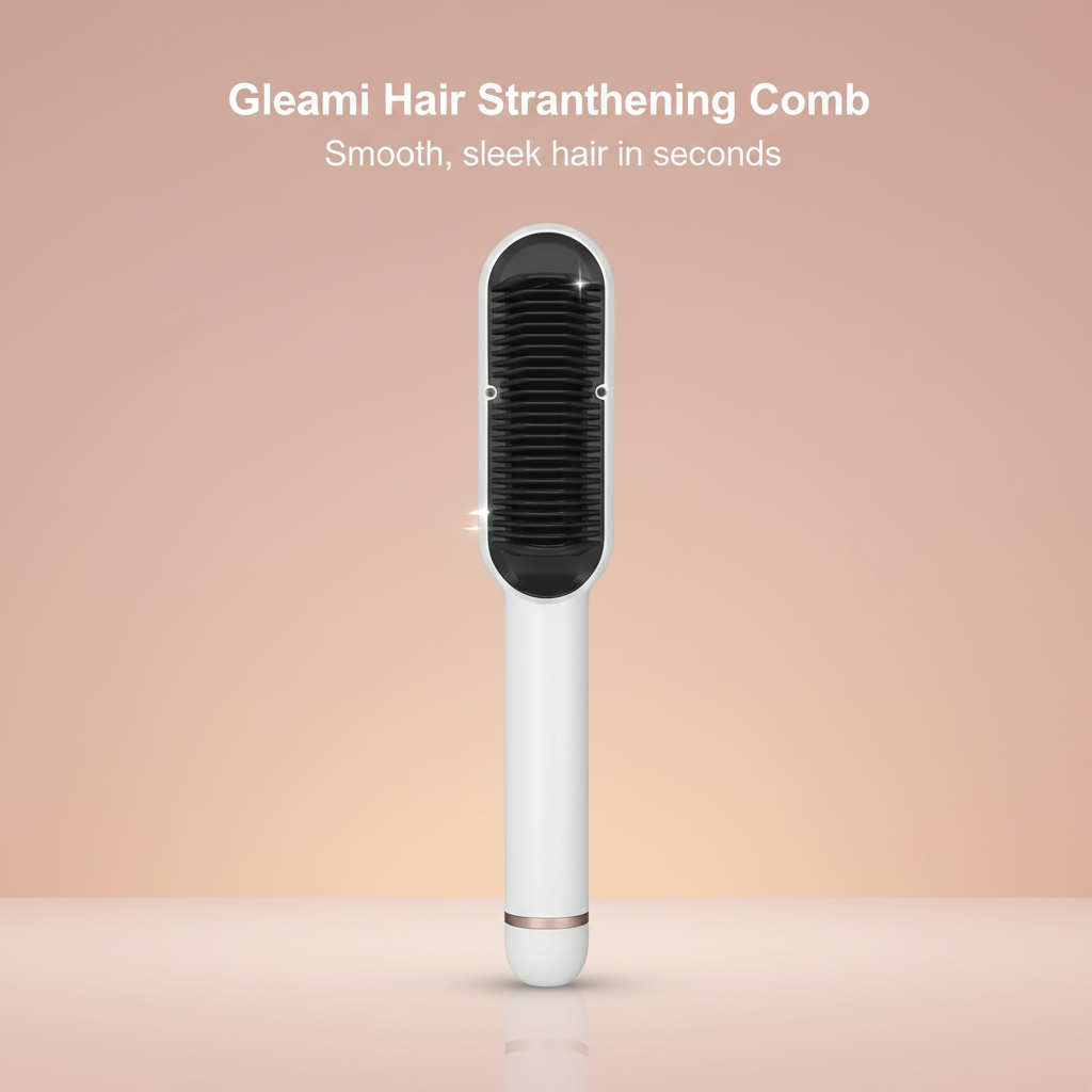 Gleami Hair straightening Comb